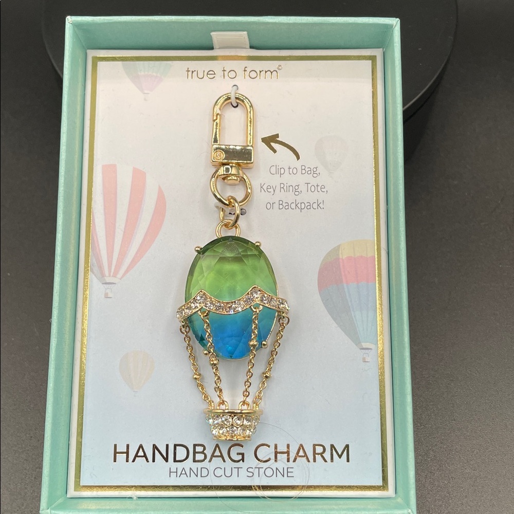 True to Form Handbag Charm Hot Air Balloon